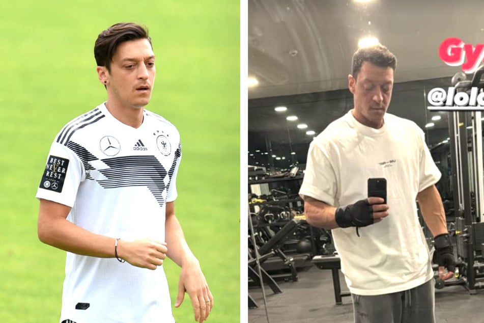 Ob der Mesut Özil (35) heute noch in sein DFB-Trainingsshirt von der WM 2018 passen würde?