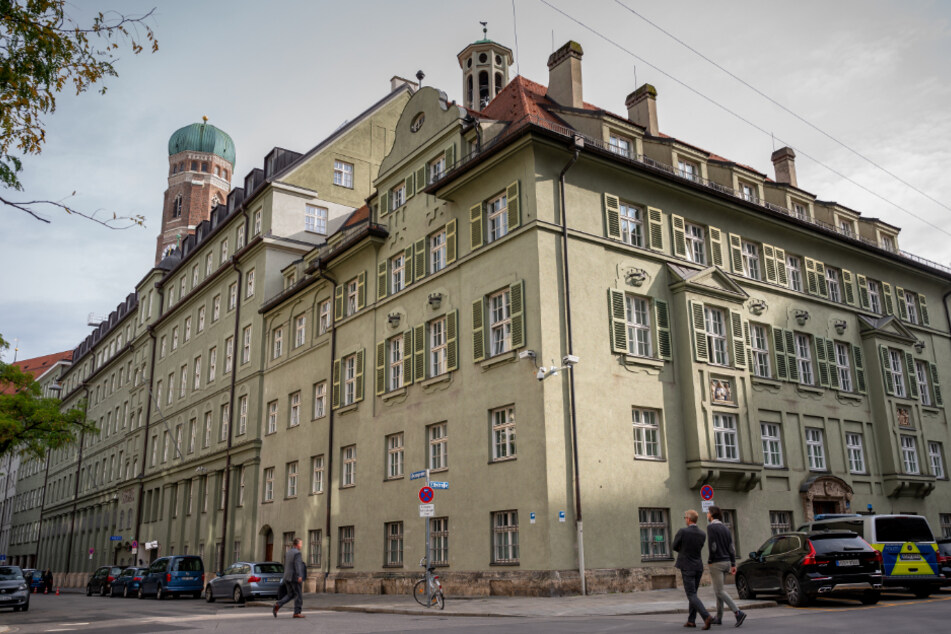 Das Polizeipräsidium in der Innenstadt der bayerischen Landeshauptstadt.