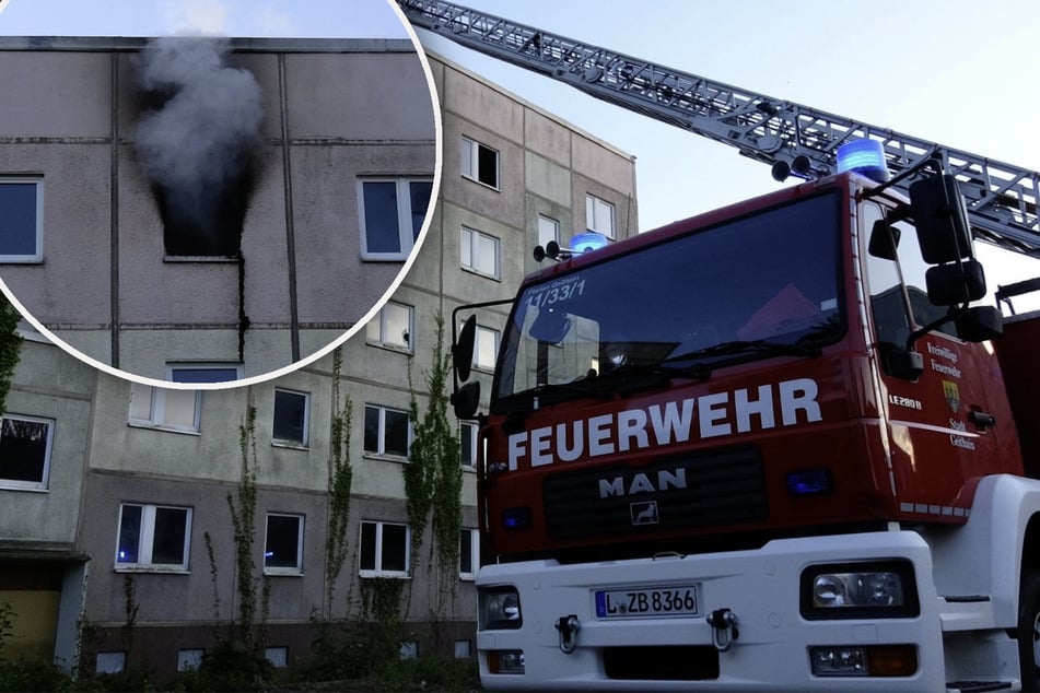 Dichter Rauch im Landkreis Leipzig: Haben die Feuerteufel wieder zugeschlagen?