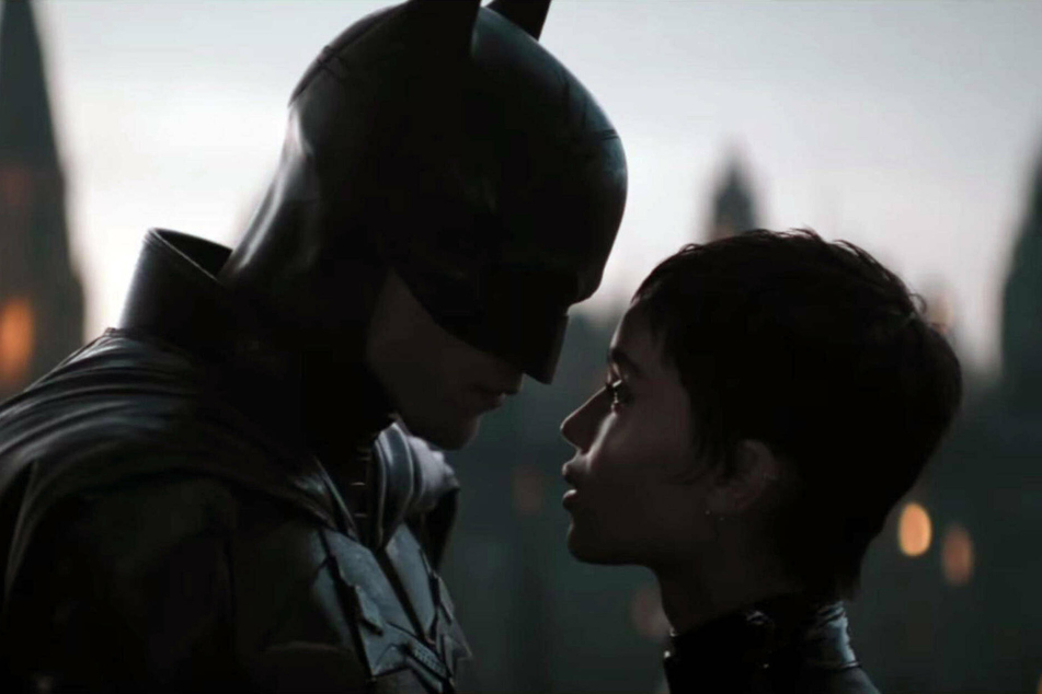 Robert Pattinson and Zoë Kravitz portray Bruce Wayne/Batman and Selina Kyle/Catwoman in the latest Batman film.