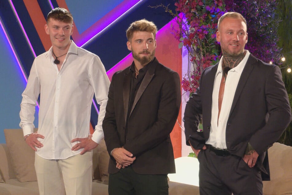 Die drei Finalisten (v.l.n.r.): Ferris (24), Patrick (27) und Johannes (32).