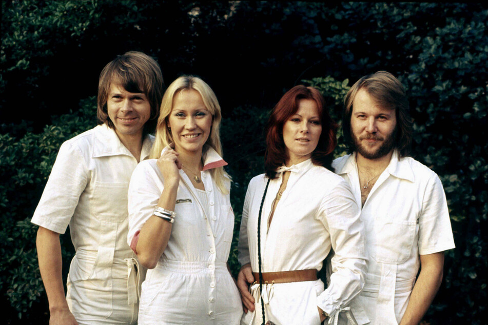 ABBA members (from l to r) Björn Ulvaeus, Agnetha Fõltskog, Anni-Frid Lyngstad, and Benny Andersson make up one of the most successful music acts in history.