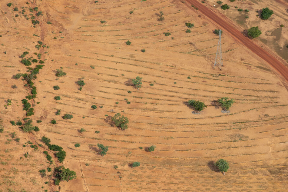 So sieht Wüstenbildung im Norden des westafrikanischen Staates Burkina Faso aus.