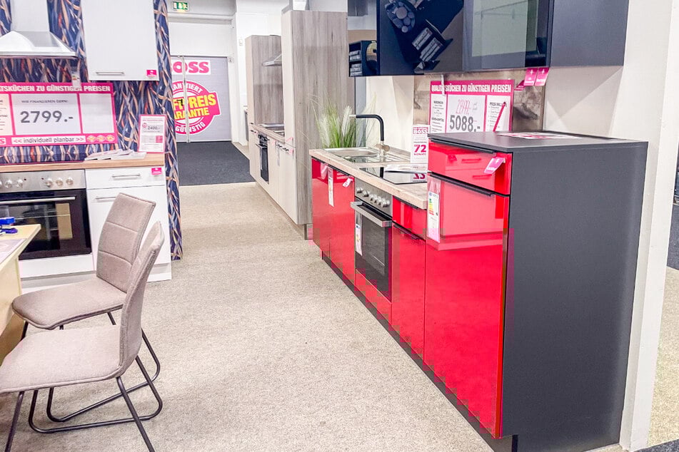 Die neue Küche gibt's bei Möbel Boss aktuell 50 Prozent günstiger