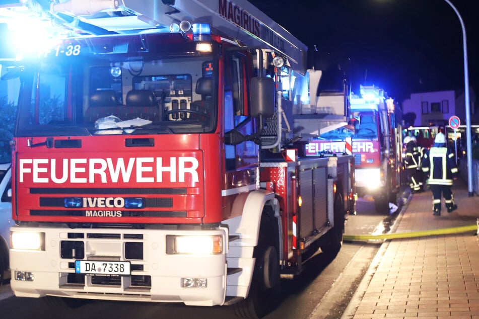 Garagen-Brand im südhessischen Pfungstadt: Die Polizei schätzt den Sachschaden auf circa 50.000 Euro.