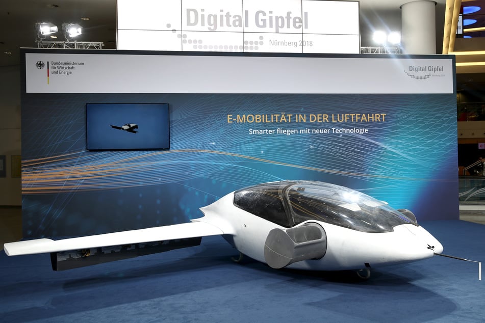 So sah der Prototyp des ersten "Flugtaxis" aus - abgehoben hat die Maschine aber nie.