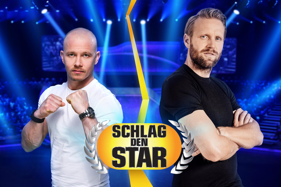 Fabian Hambüchen (36, l.) und Julius Brink (41) treten - in einer Wiederholung von "Schlag den Star" - gegeneinander an.