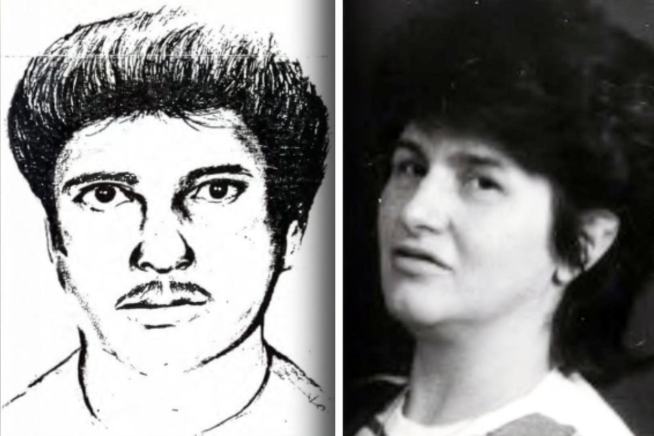 Renate Pollaczek (r.) neben ihrem mutmaßlichen Mörder (l.).