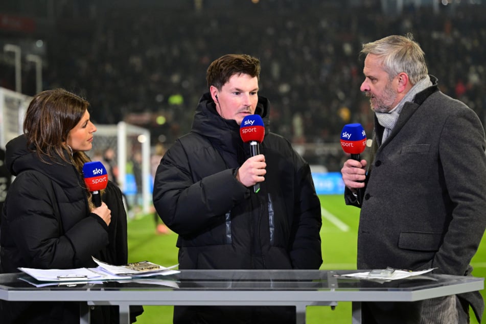 HSV-Coach Merlin Polzin (M.) hätte gerne drei Punkte mit nach Hause genommen.