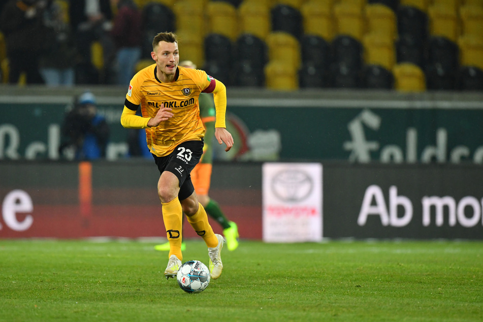Florian Ballas, der Abwehrchef und Kapitän der Dynamos. Er muss mit seinen Mannen das Derby gewinnen.