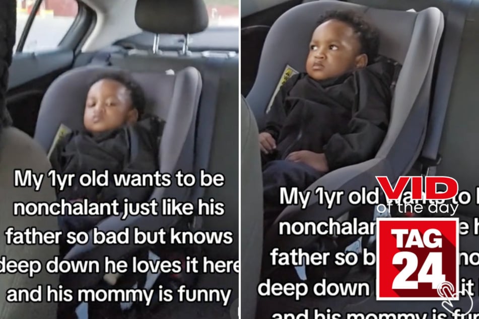 Today's Viral Video of the Day features a little boy who was trying to act tough in front of his mama, until she started singing to him!