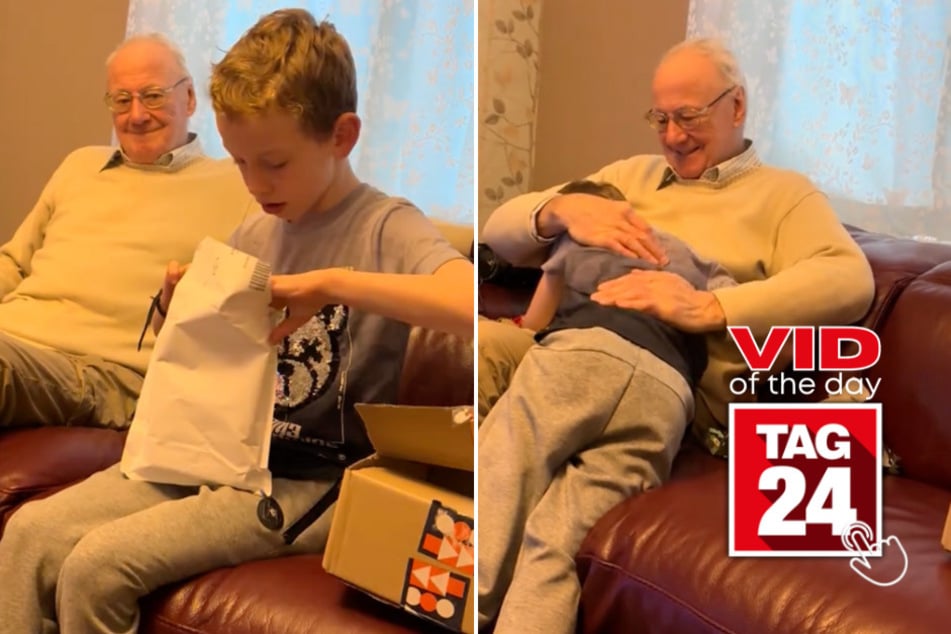 viral videos: Viral Video of the Day for December 23, 2024: Grandpa wins Christmas with jaw-dropping gift!