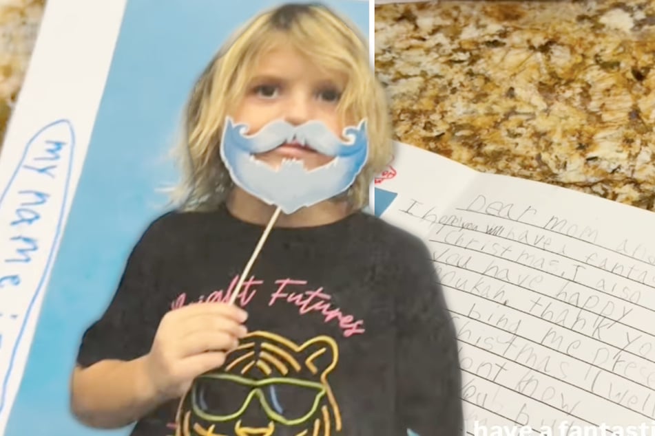 Junge schreibt seinen Eltern brutal ehrliche Weihnachtskarte: Dann fließen Tränen