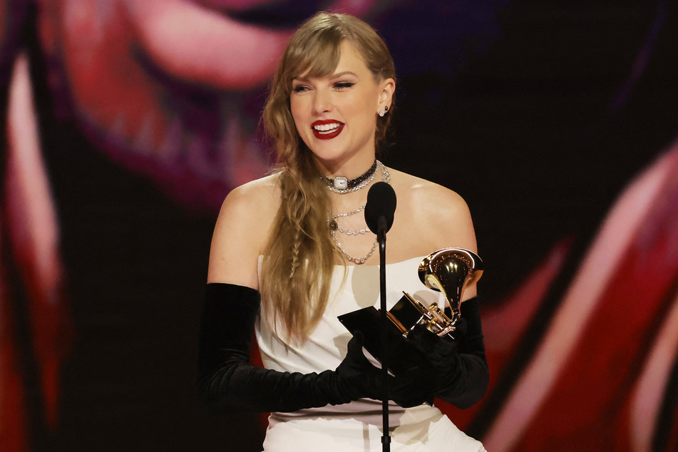Taylor Swift announced the upcoming release of The Tortured Poets Department at the 2024 Grammy Awards.