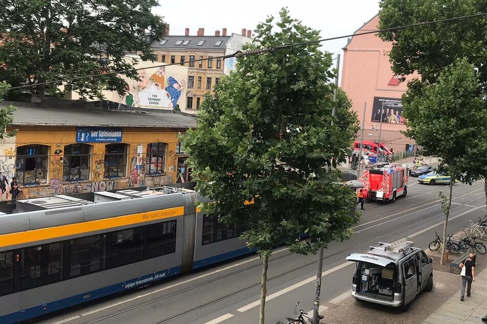 Rettungskräfte waren am Unfallort im Einsatz.