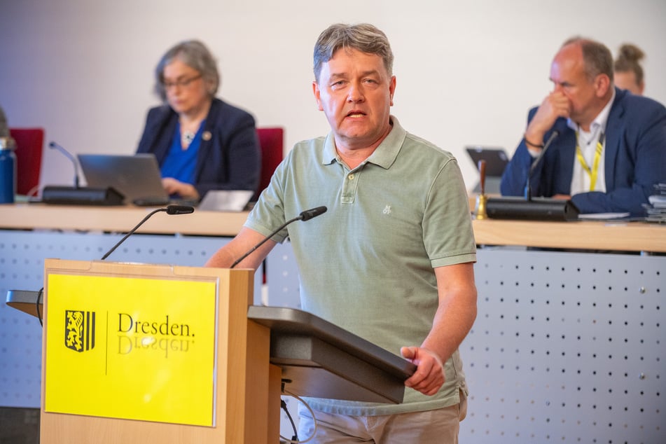 BSW-Fraktions-Chef Ralf Böhme (52) begrüßt das Schreiben des OB.