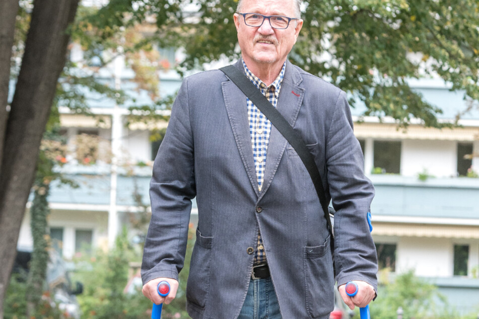 Der gehbehinderte Christian Ladek (73) verpasste seinen Termin.