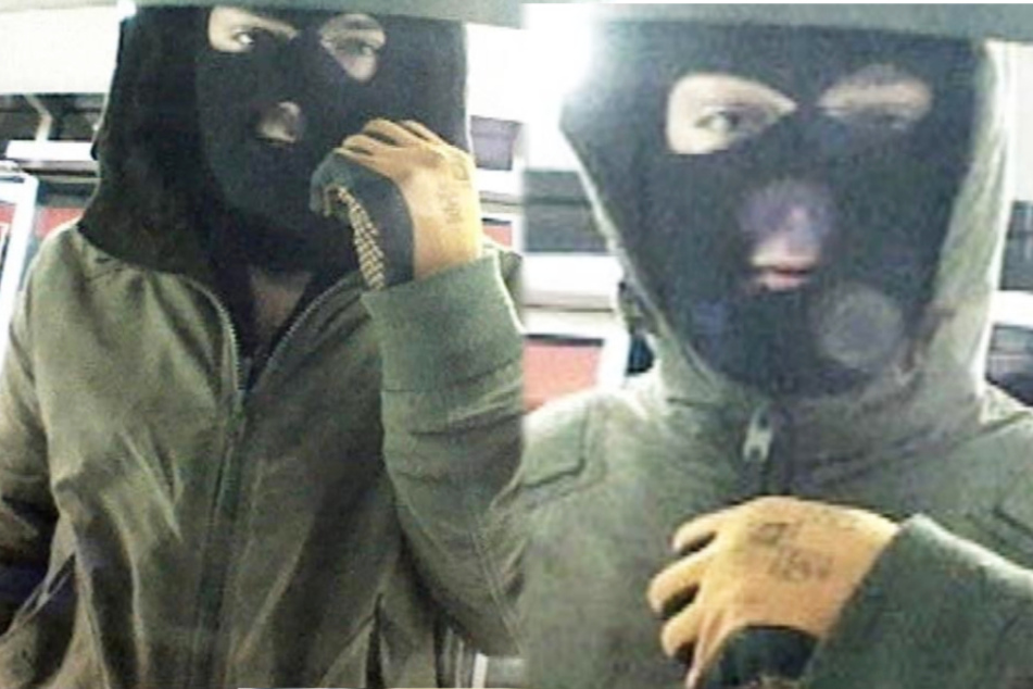 Die Montage zeigt zwei Fotos des gesuchten Mannes.