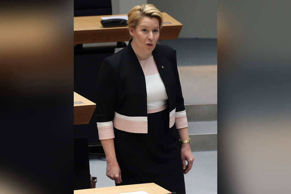Berlins Bürgermeisterin Franziska Giffey (44, SPD) wurde offenbar reingelegt.