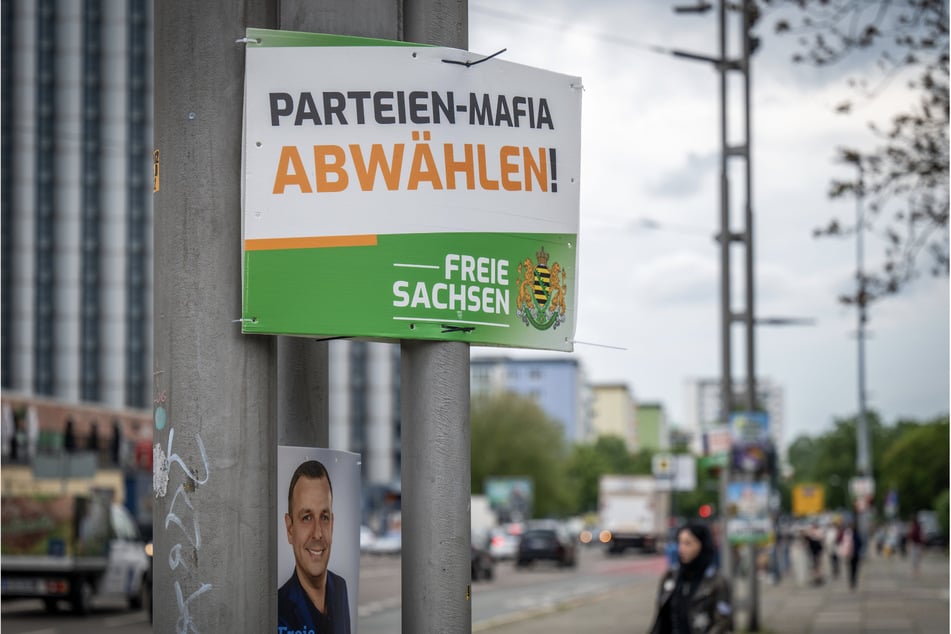 Die "Freien Sachsen" stehen in den Schlagzeilen.