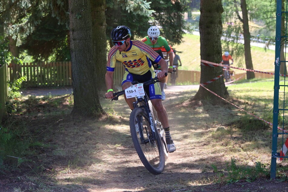 Roy Bruns (37) absolvierte genau 555,55 Kilometer bis zum Sieg.