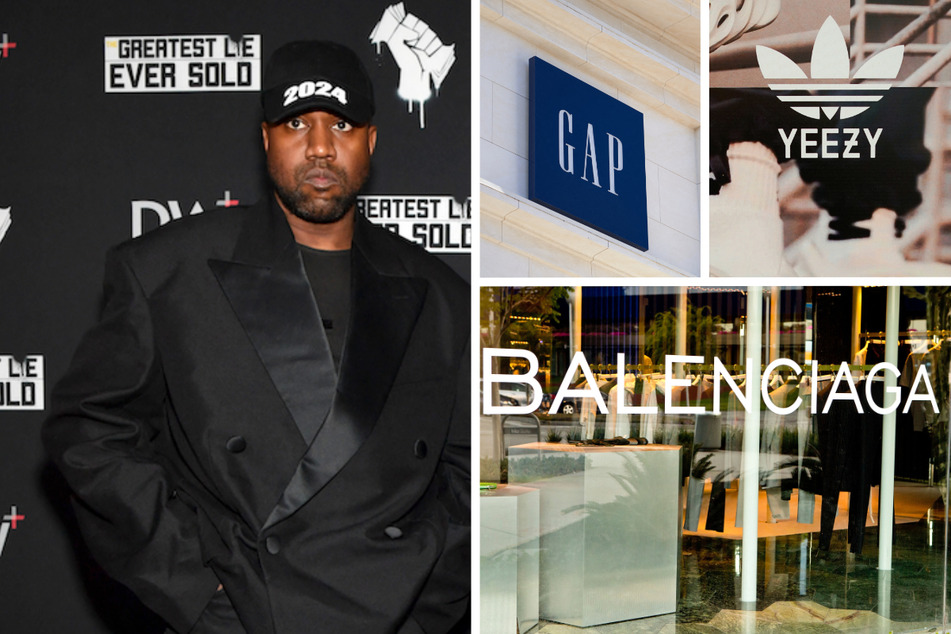 Mehrere große Mode-Marken wie GAP, Adidas und Balenciaga haben die Zusammenarbeit mit Kanye West (45) beendet.