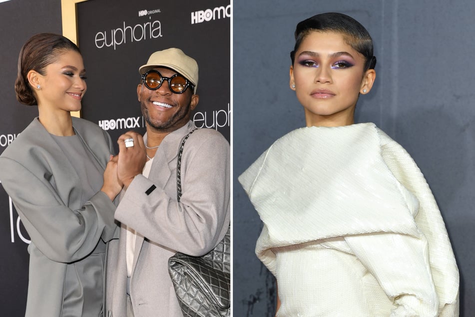 Zendaya's stylist, Law Roach, teased the star's return to the red carpet with a throwback post showing off her look at the 2021 Dune premiere in the UK.