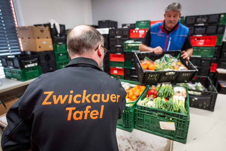 Seit fast 30 Jahren versorgt die Zwickauer Tafel Bedürftige mit Lebensmitteln.