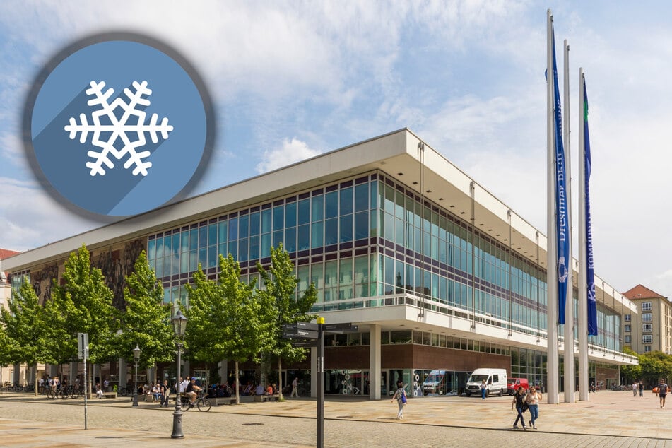 Der öffentlich zugängliche Kulturpalast (mit Bibliothek) bietet Gästen ein kühles Plätzchen.