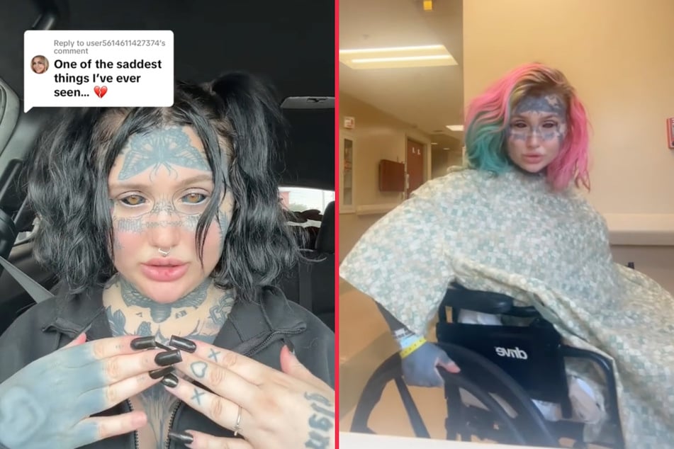 Eye-tatted ink addict hits back at trolls who call her "saddest thing I've ever seen"