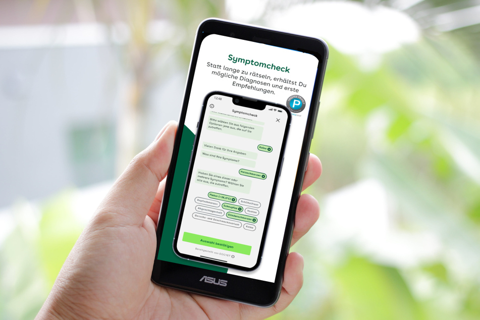 Checke mit der AOK NAVIDA-App bei leichten Beschwerden die Symptome ab.