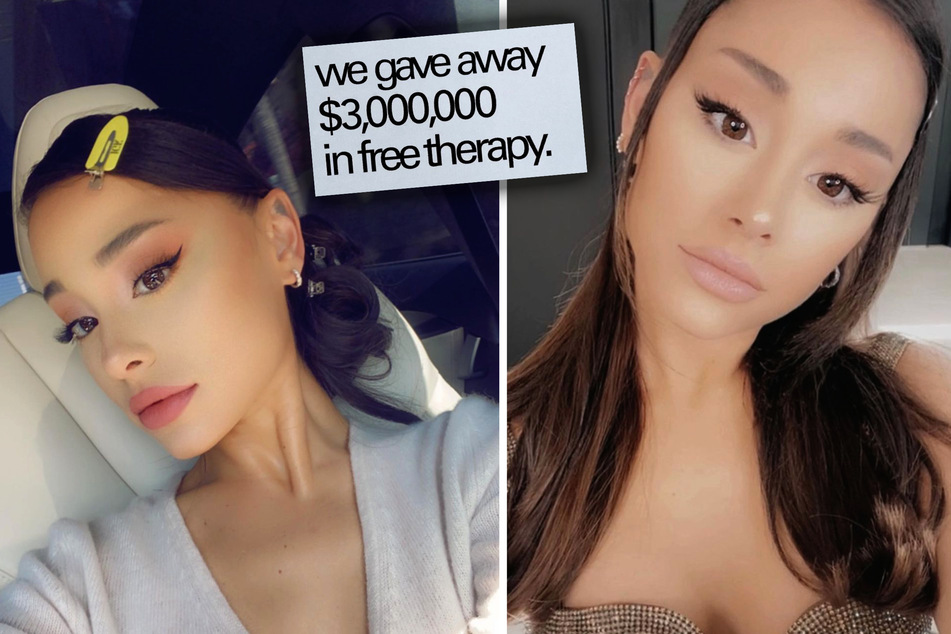 Zu gut für diese Welt: Ariana Grande (28) greift tief in die Tasche, um ihren Fans einen Zugang zu einer Psychotherapie zu ermöglichen.