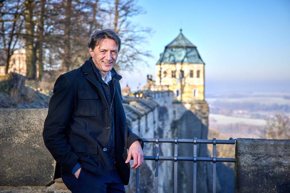 Festungs-Chef André Thieme (53) hält jede Menge attraktive Angebote für Besucher auf Königstein bereit.