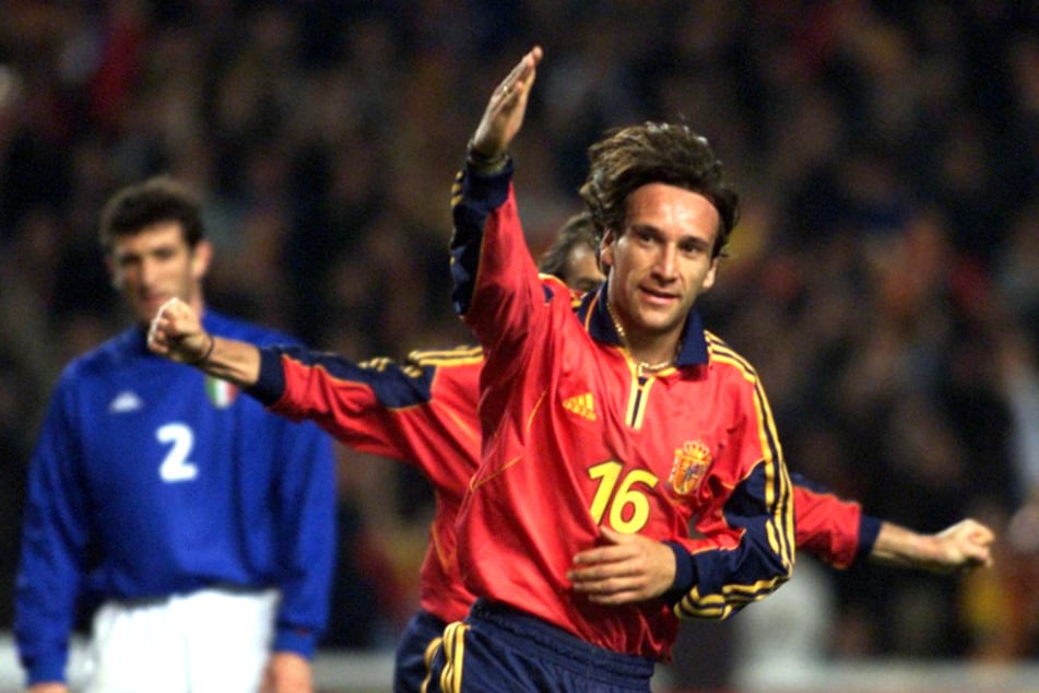 Mit Spanien nahm Alfonso Pérez (heute 51, vorn) bei der EM 1996 und der WM 1998 teil. (Archivfoto)