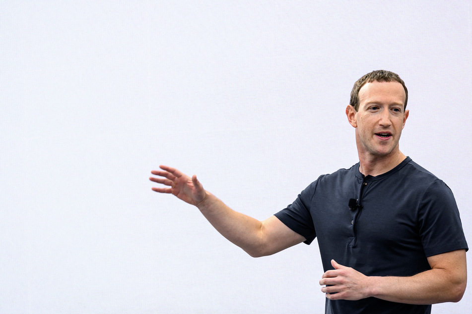 Meta founder and CEO Mark Zuckerberg speaks during Meta Connect event at Meta headquarters in Menlo Park, California on September 27, 2023.