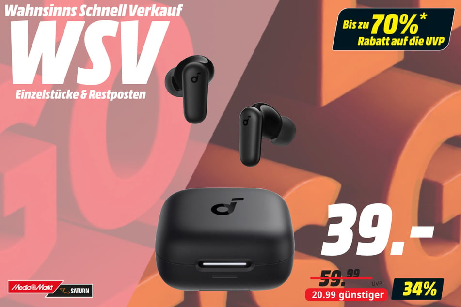 Soundcore-Kopfhörer für 39 statt 59,99 Euro.