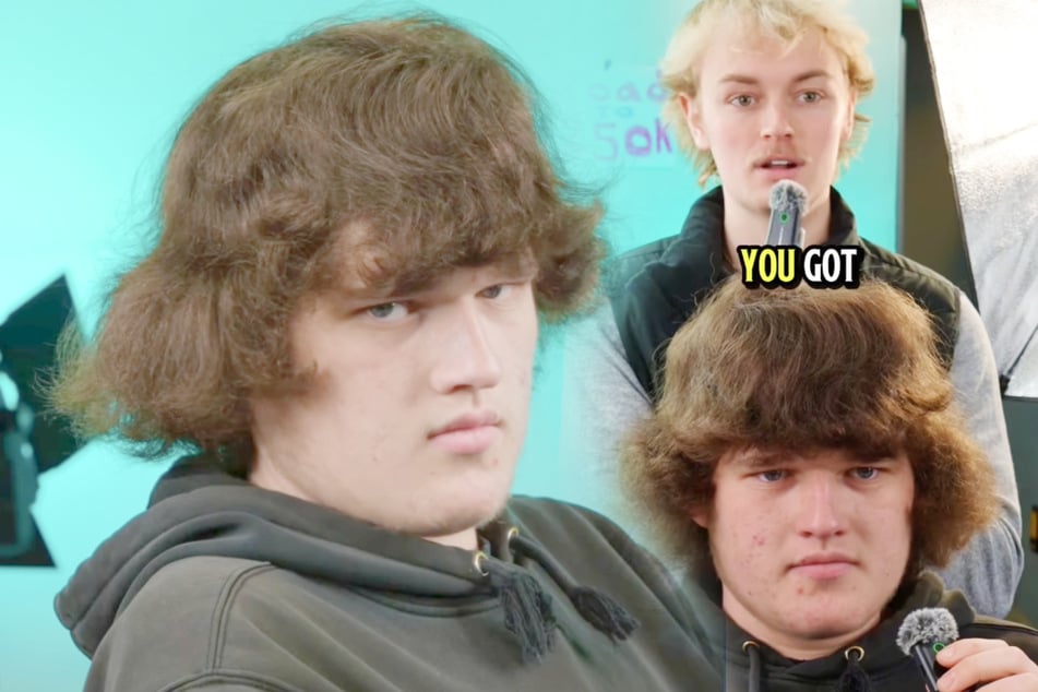 Teenager kommt mit "Chaos"-Haaren zum Friseur: Was der mit der Mähne anstellt, macht den Kunden baff