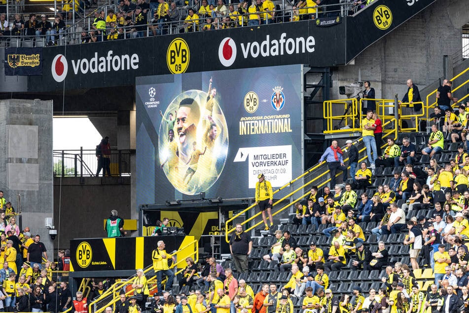 Selbst die Champions League im SIGNAL IDUNA PARK garantiert nicht automatisch volle Ränge.