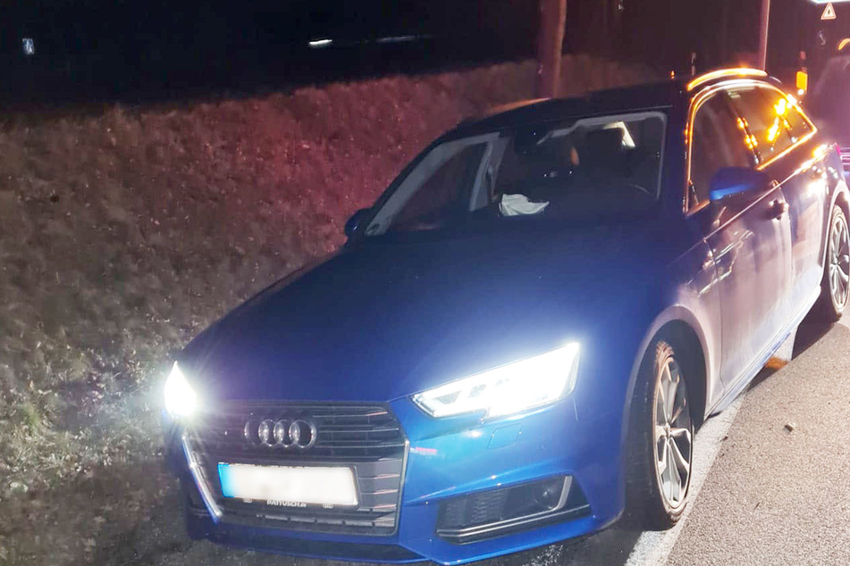 Die Polizei stoppte den Avant, mit dem die blonde Polin davongerast war, damals in der Lausitz.
