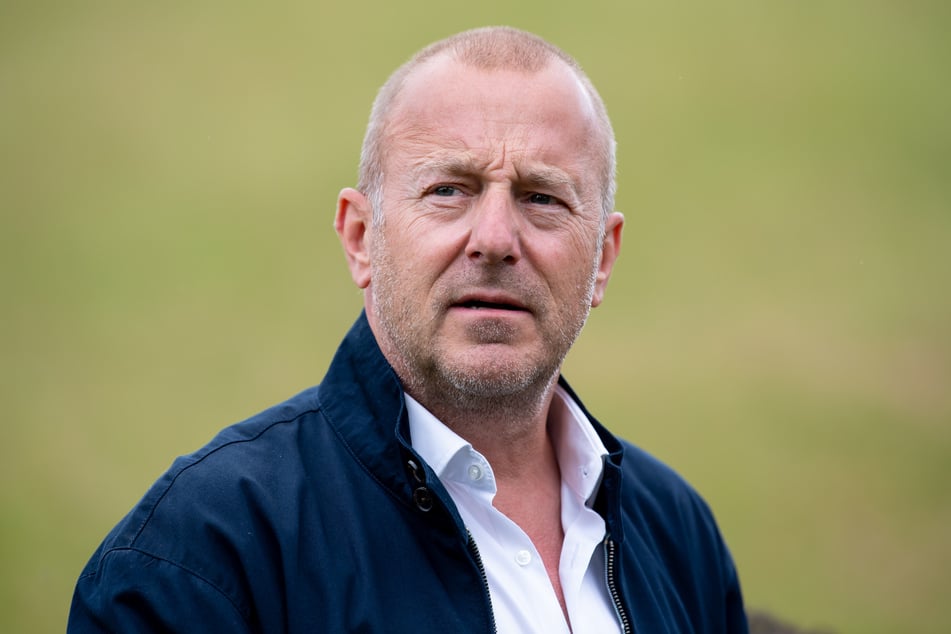 Heino Ferch (57), Schauspieler, aufgenommen bei einem Pressetermin auf der Circus Krone Farm.