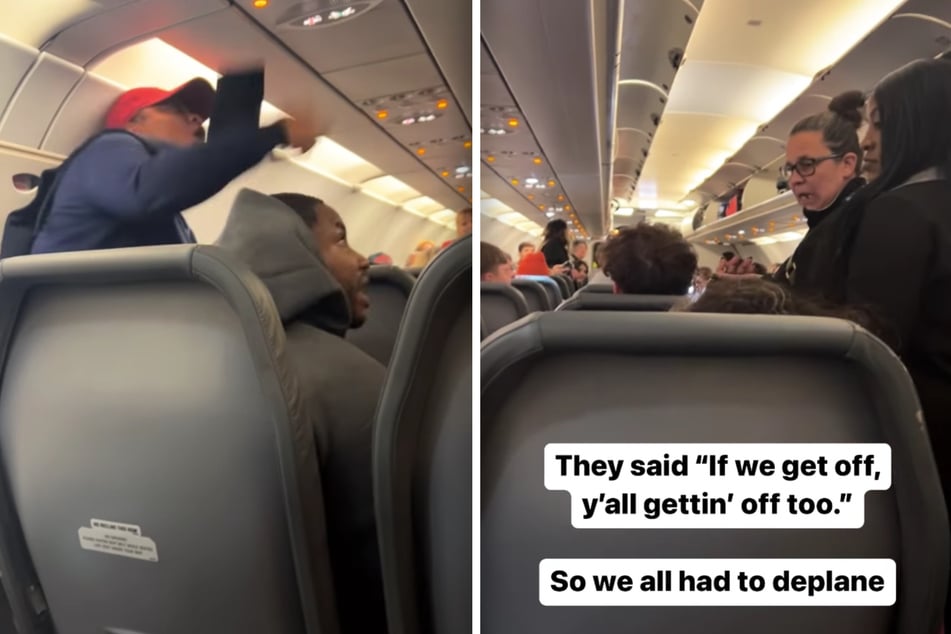 Streit im Flugzeug: Zwei Passagiere sorgen für Ärger, dann müssen ALLE aussteigen