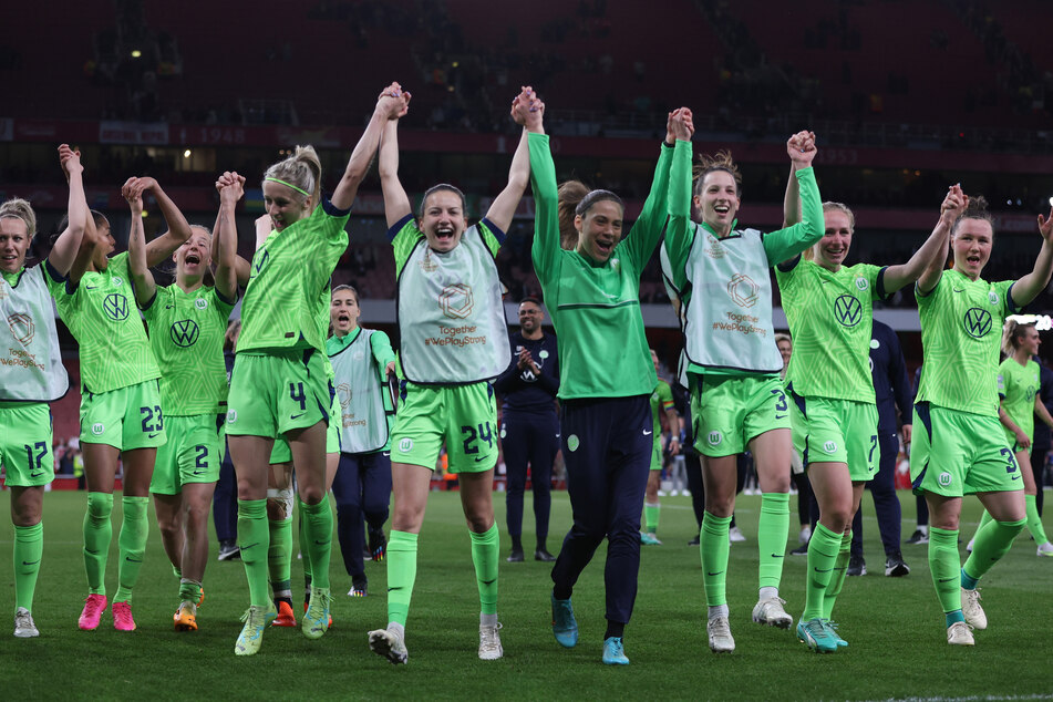 Die Frauen des VFL Wolfsburg haben im Halbfinale der Champions League den WFC Arsenal aus London besiegt. (Archivbild)