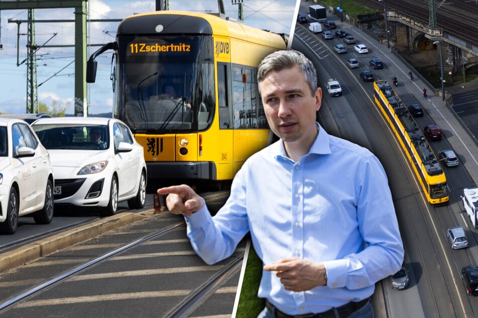 Dresden: Eine Autospur weniger auf der Marienbrücke? So entscheidet der Stadtrat