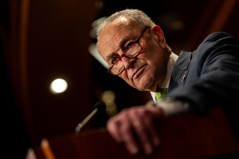 Senate Majority Leader Chuck Schumer led nearly a dozen fellow Democrats in calling for a Justice Department investigation into oil and gas giants.