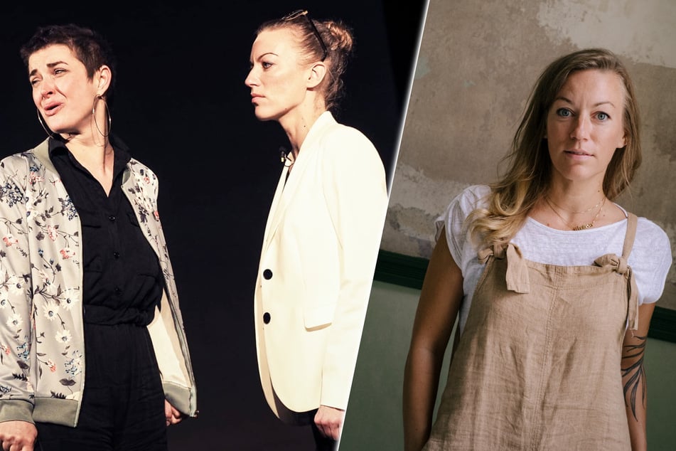 Christina Fliether (37, l.) Und Cosma Dujat (36, r.) bringen mit "Bodyrule" im Hamburger Sprechwerk ein Tabuthema auf die Theaterbühne.