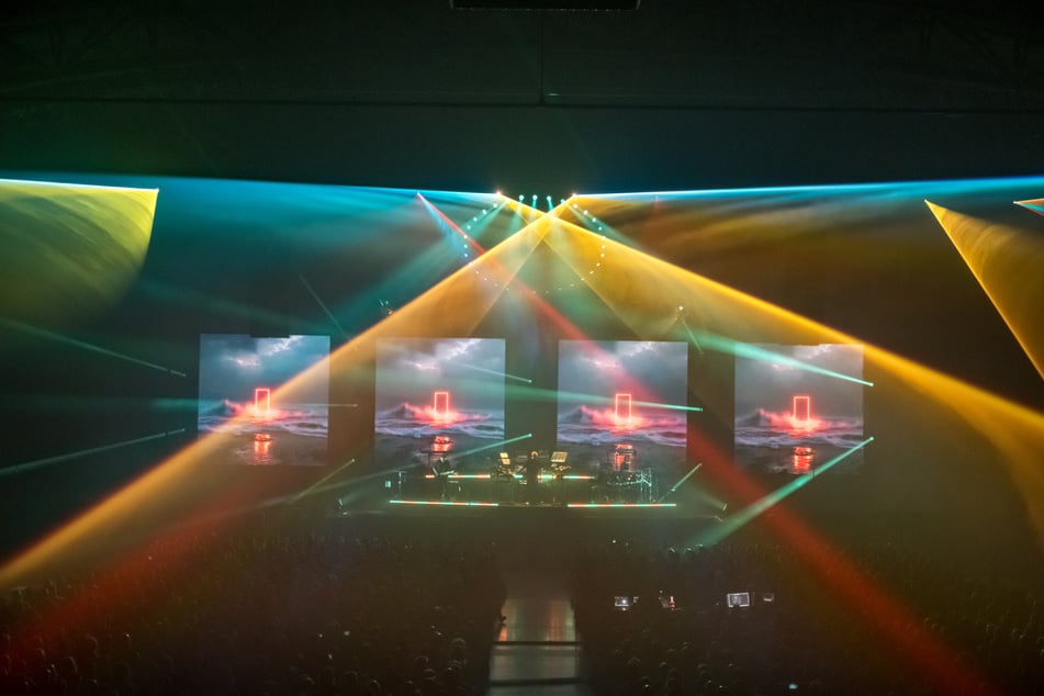 Der Abend beeindruckte vor allem mit einer fantastischen Laser-Show.