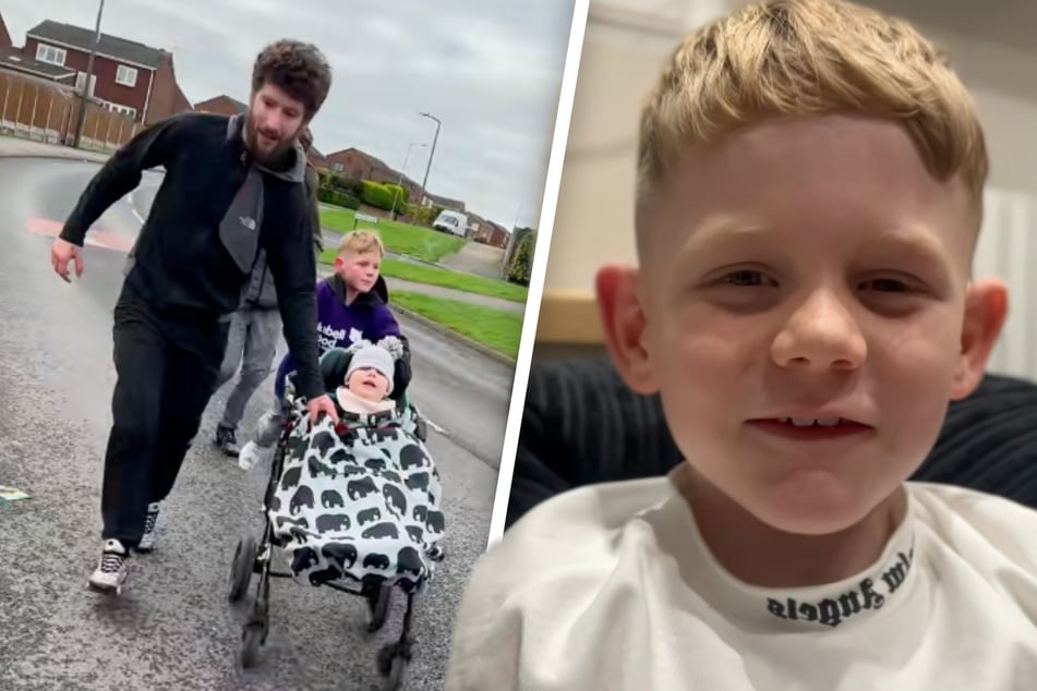 Kleiner Läufer, großes Herz: Junge (7) motiviert Nachbarn für guten Zweck