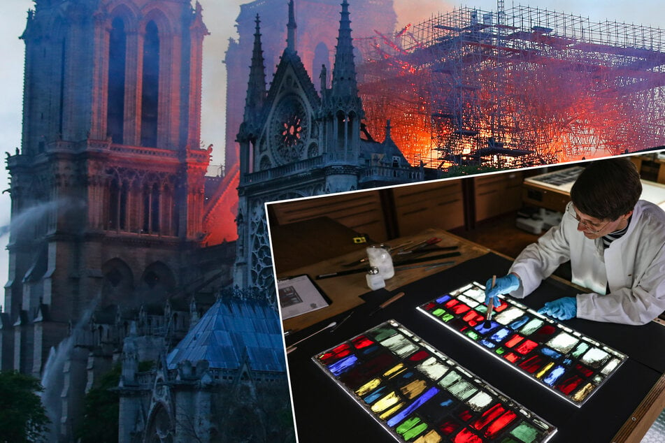 Köln: Notre-Dame-Fenster auf dem Weg nach Paris: Kölner Restauratorin kämpfte mit Problemen