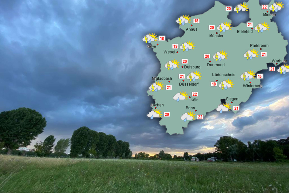 Regen und Gewitter in NRW: Das Wochenende wird ungemütlich