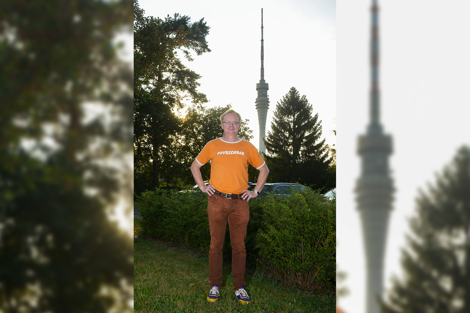 Bleibt weiter Fernsehturm-Botschafter: Uwe Steimle (57).